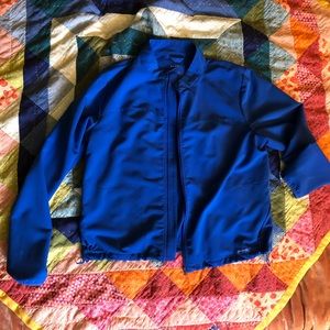 Jaanuu Royal Blue Scrub Jacket